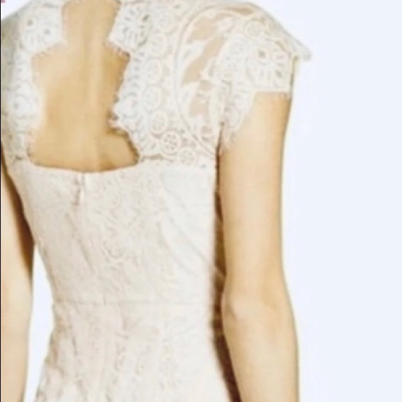 NWT BB Dakota “Lake blue” lace dress Sz 2 - Picture 8 of 9